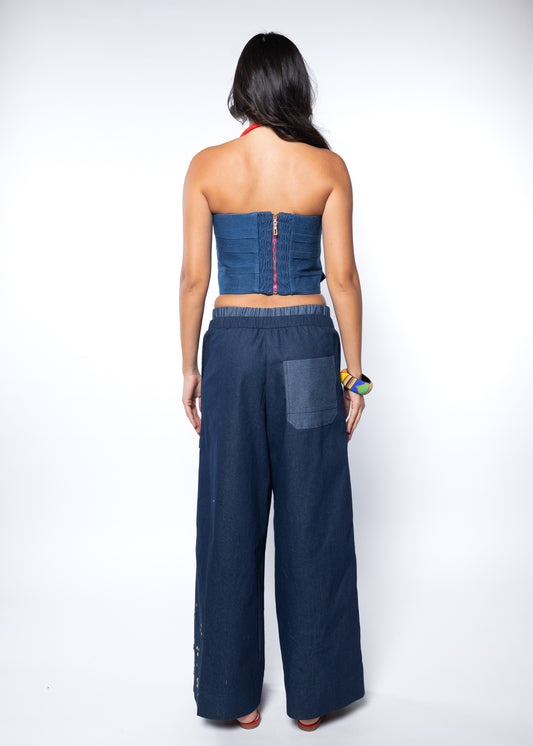 Jeans Short Bustier