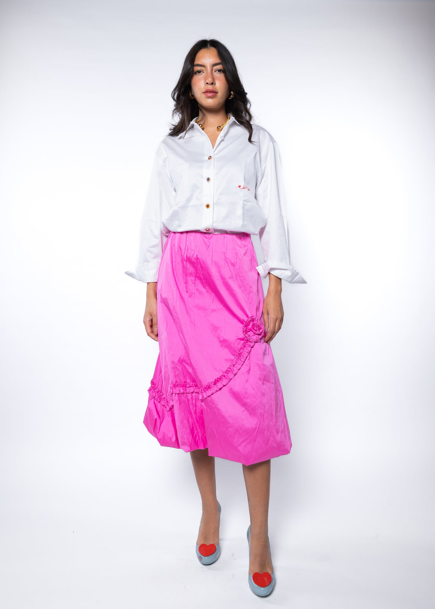 Long Balloon Skirt