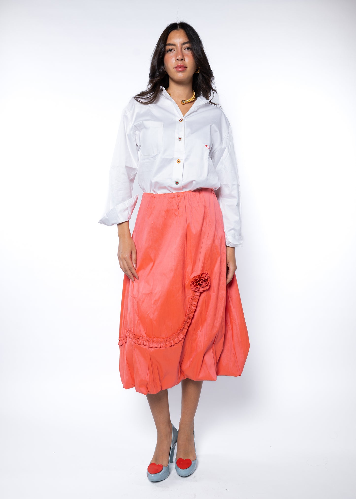 Long Balloon Skirt