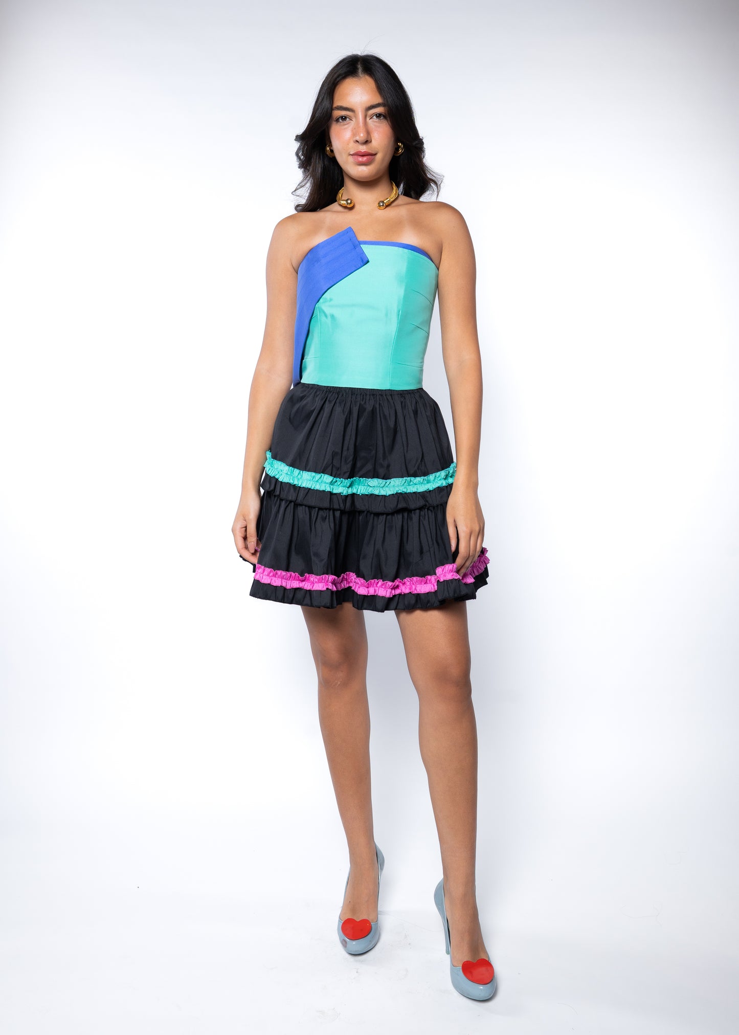 Banat el Yom bustier (straight sash)