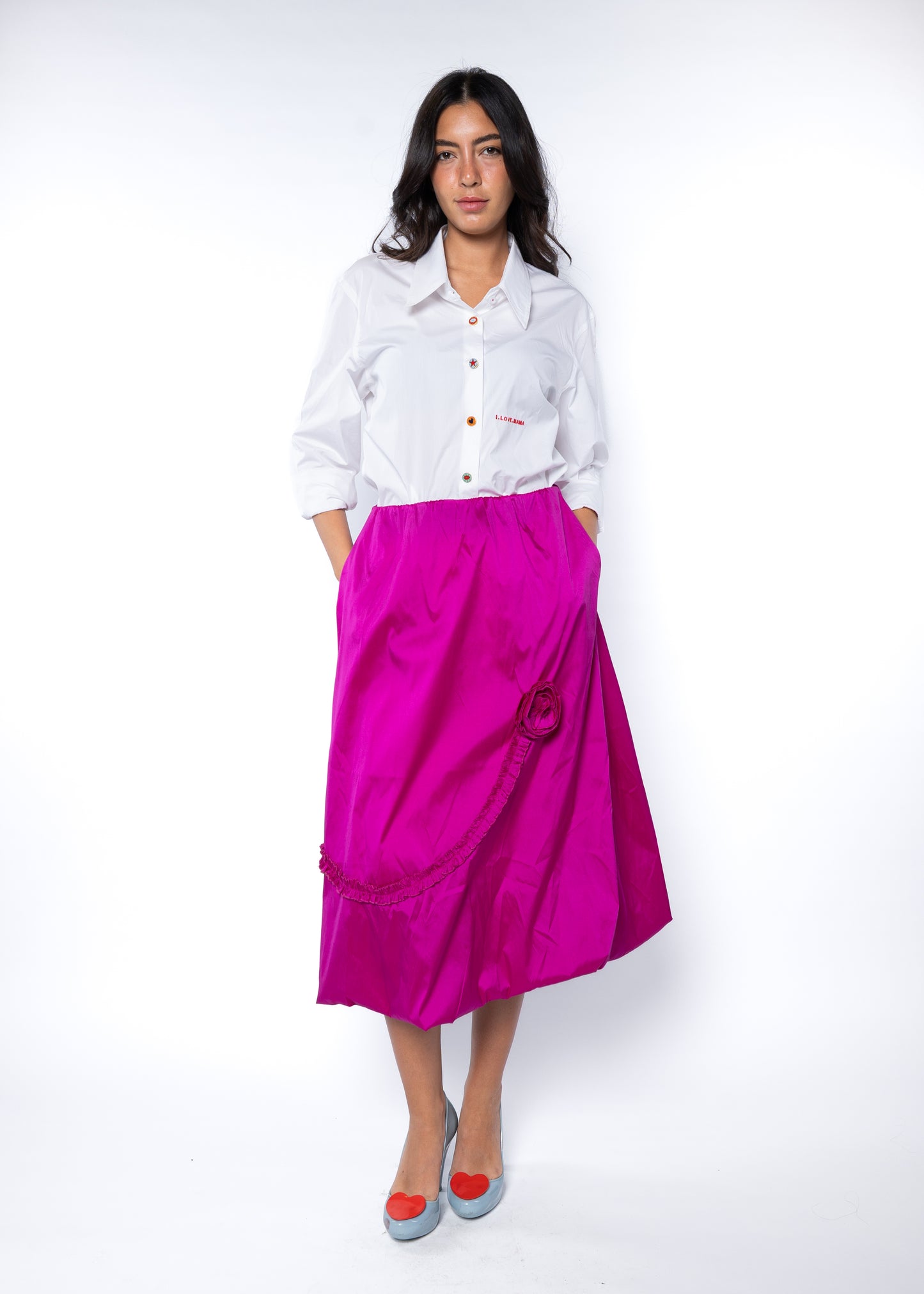 Long Balloon Skirt