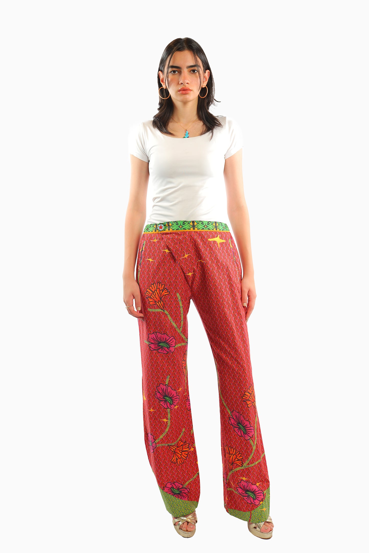 Peacock sunset Pants