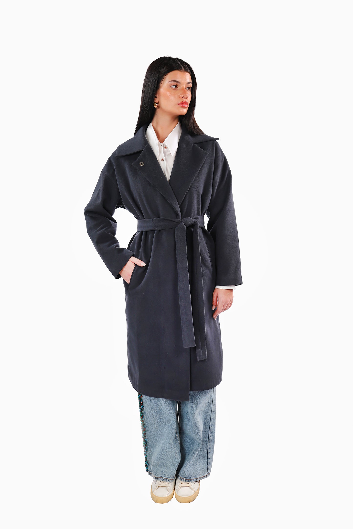 Grey Bird Khayameya Coat