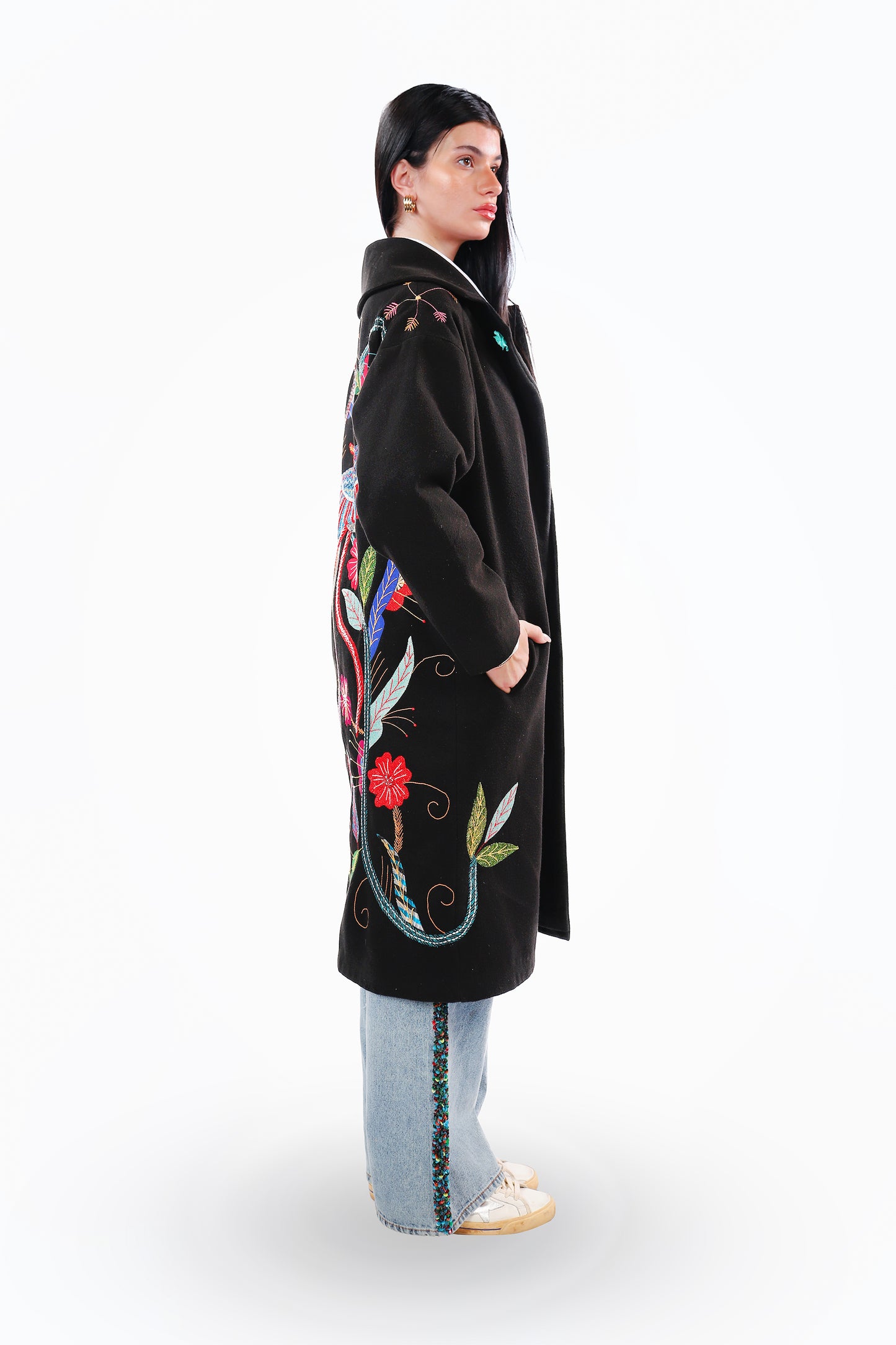 Khayameya Black Coat