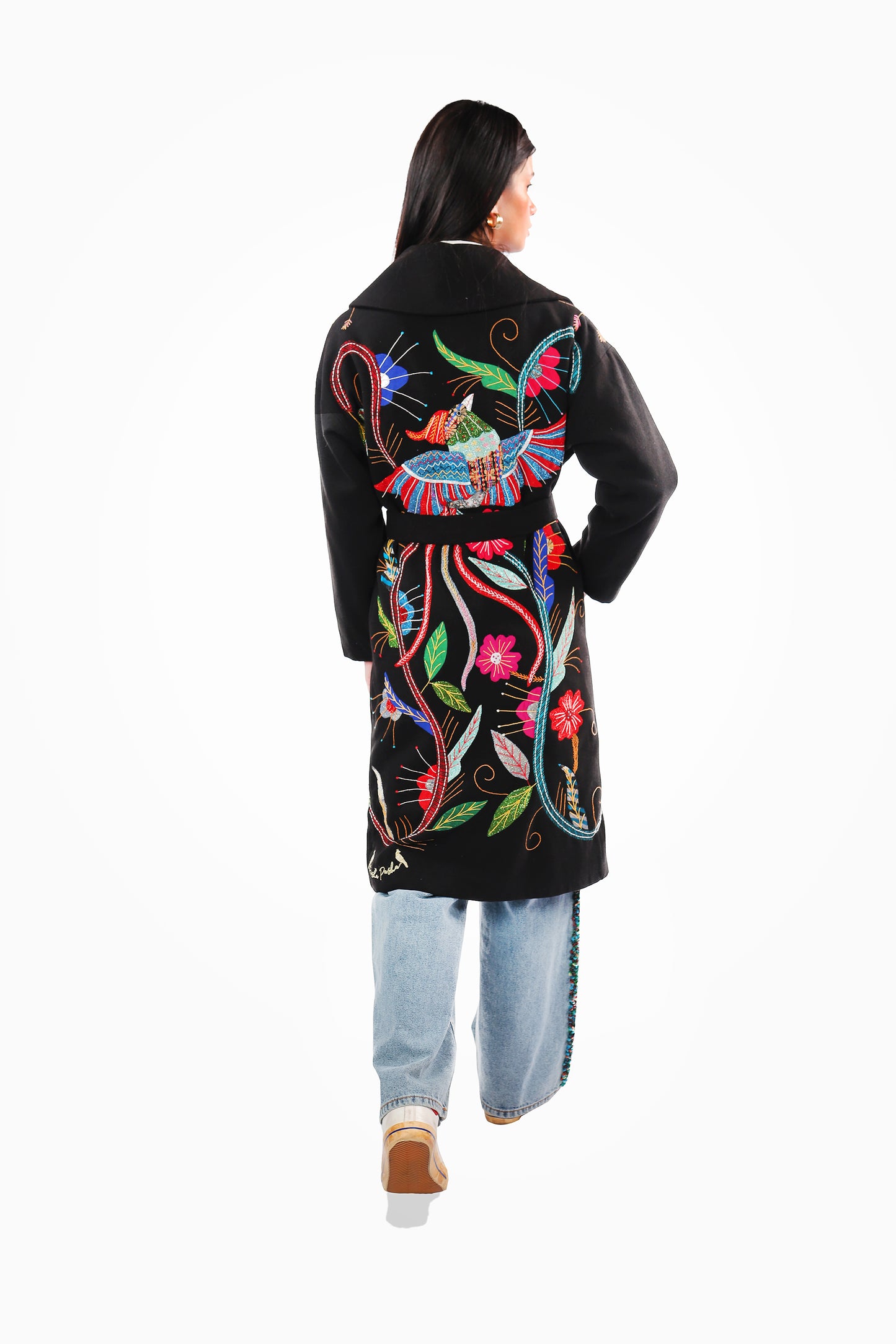 Grey Bird Khayameya Coat