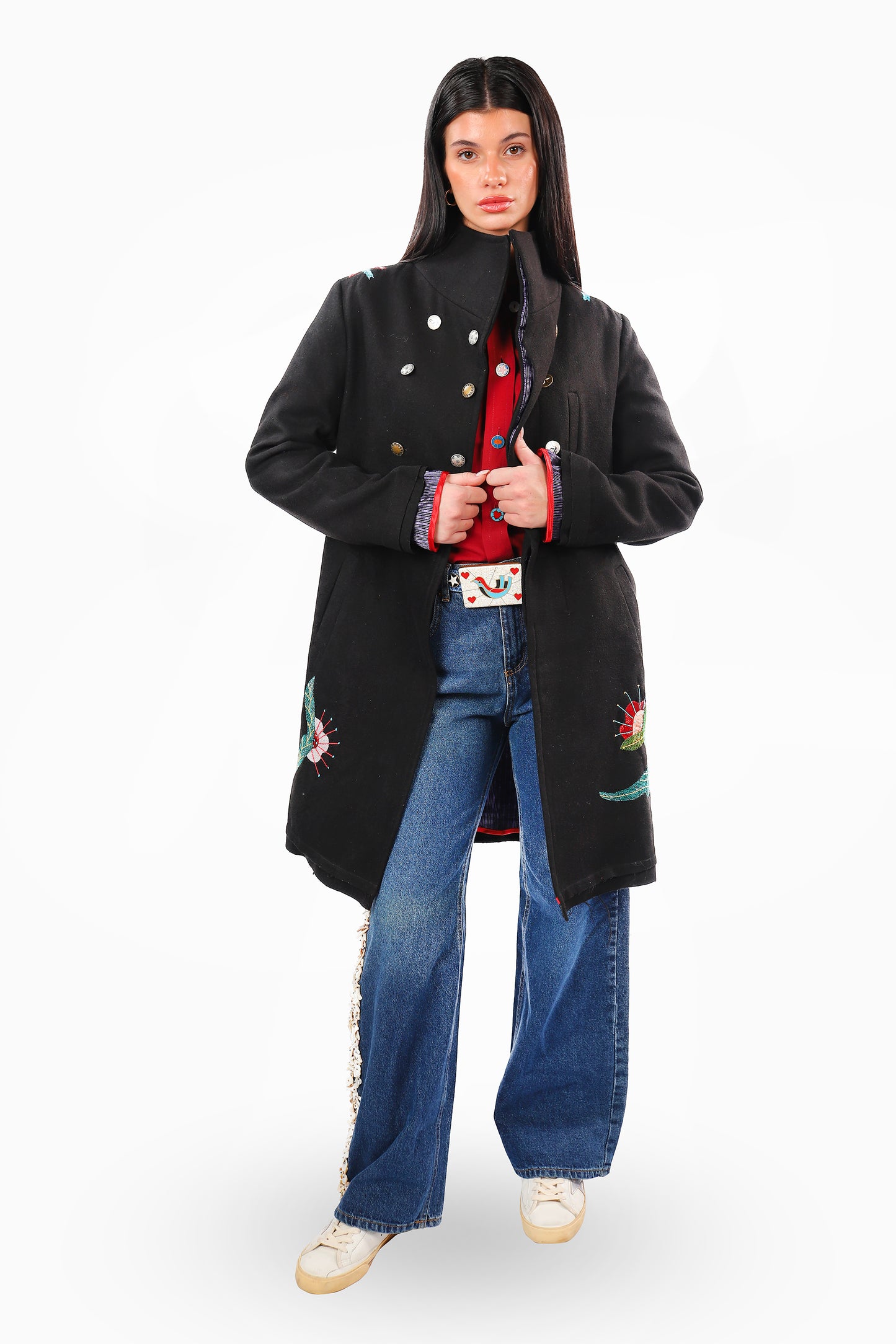 Khayameya Grey Coat