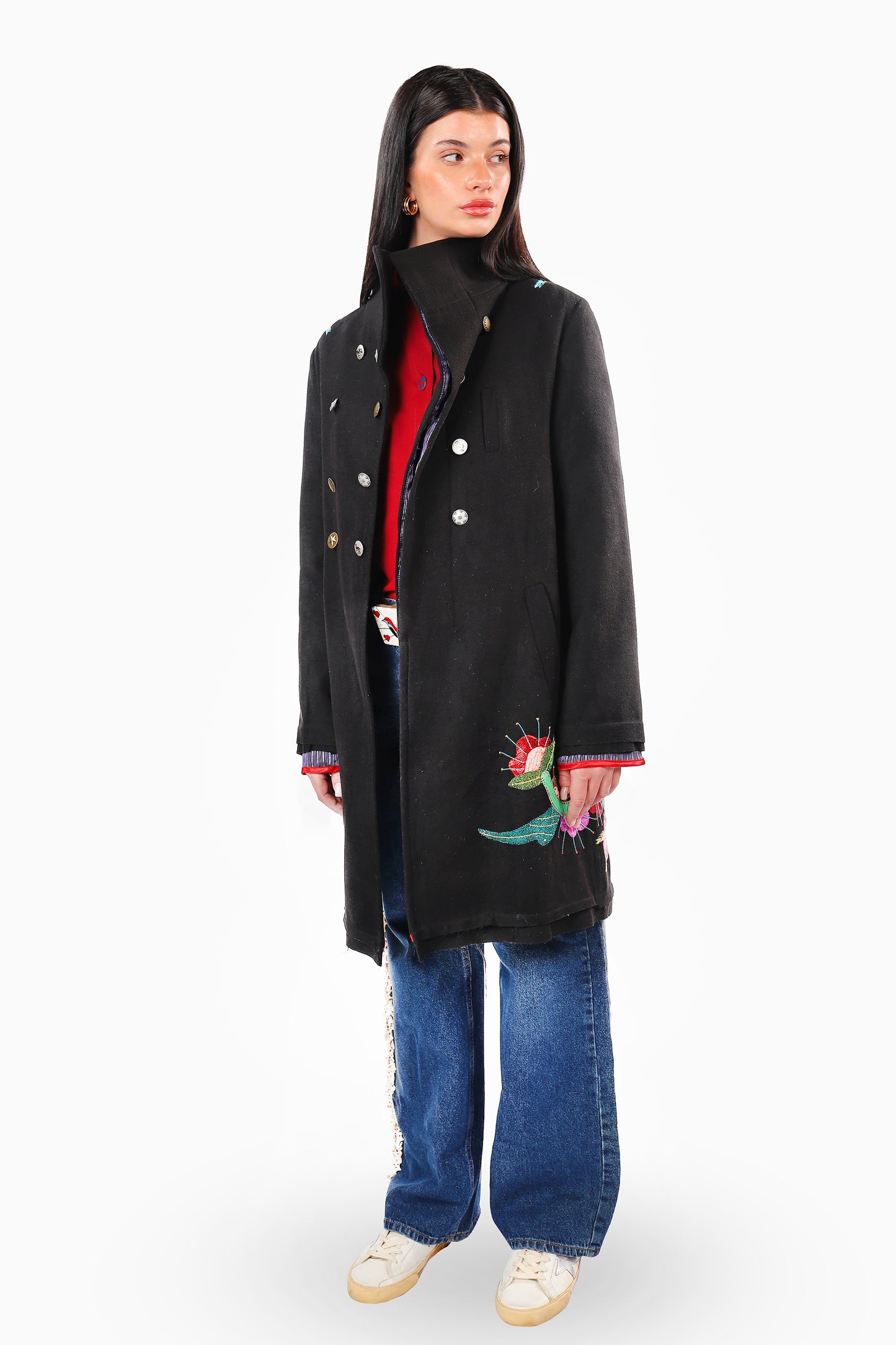 Khayameya Grey Coat