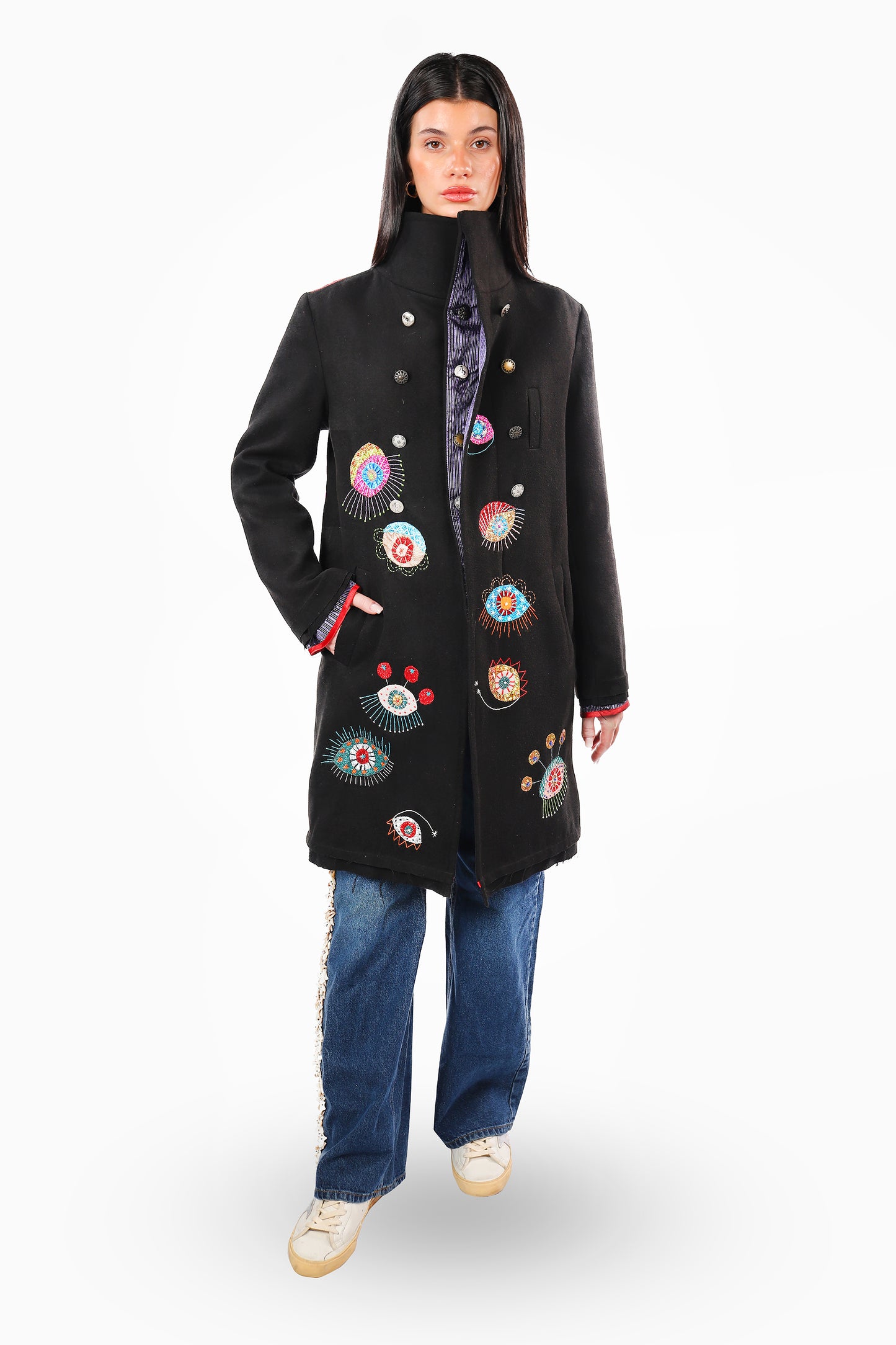 Black Khayameya Coat