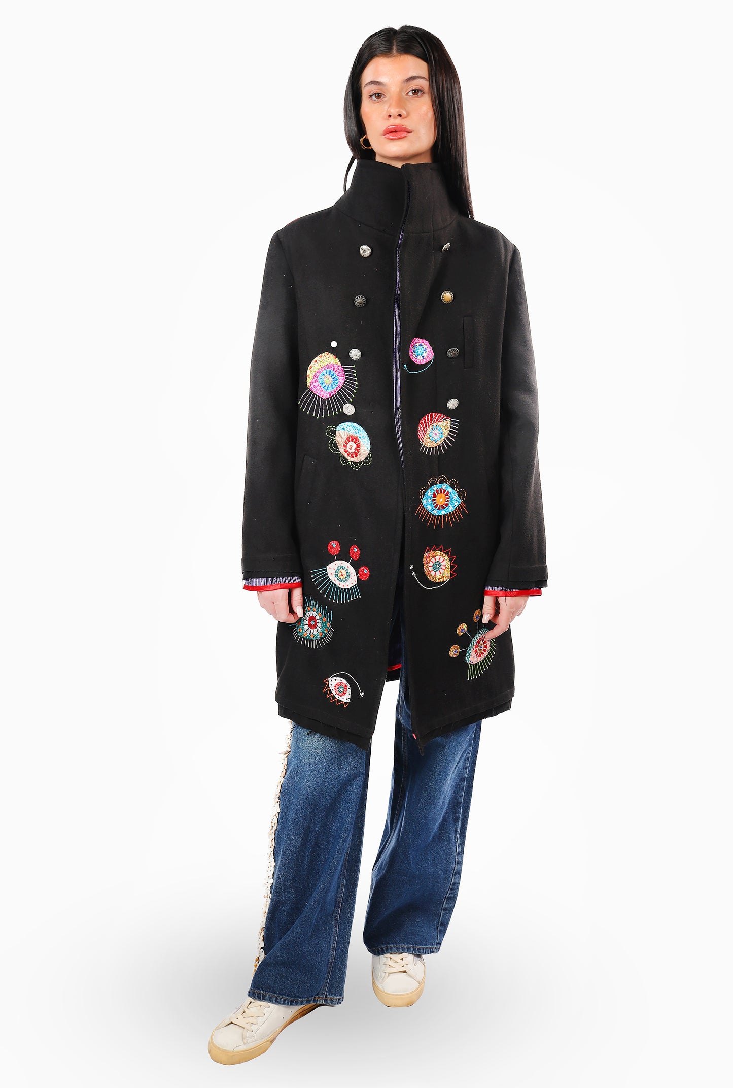 Black Khayameya Coat