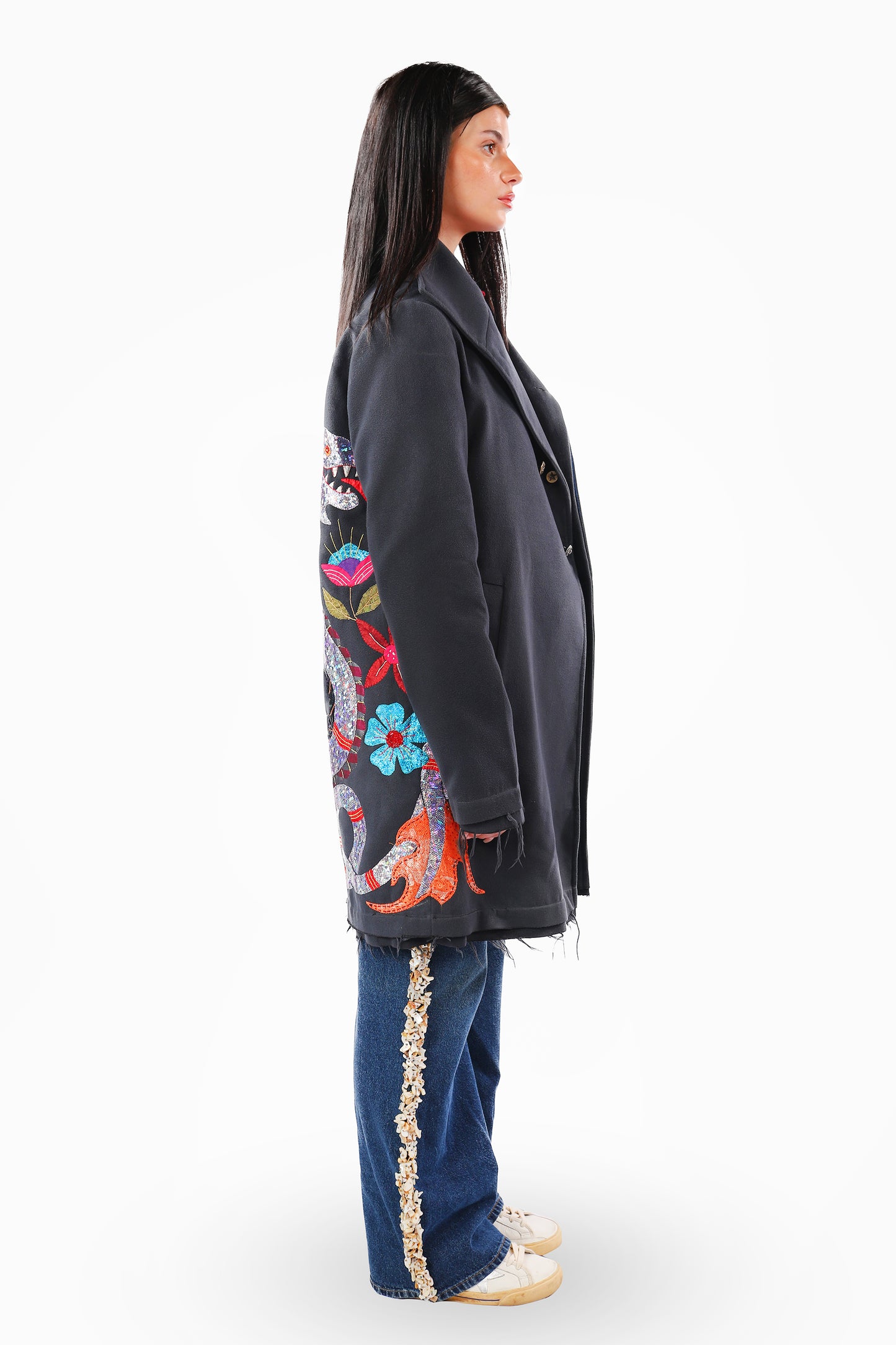 Grey Khayameya Dragon Coat