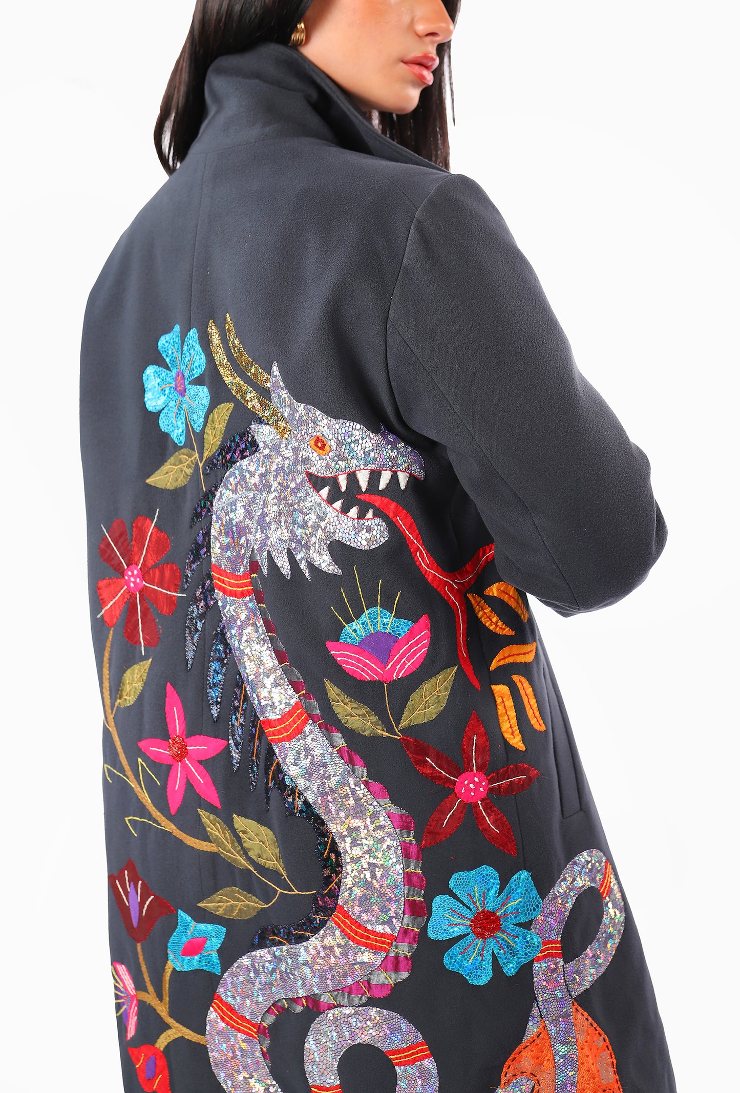 Grey Khayameya Dragon Coat