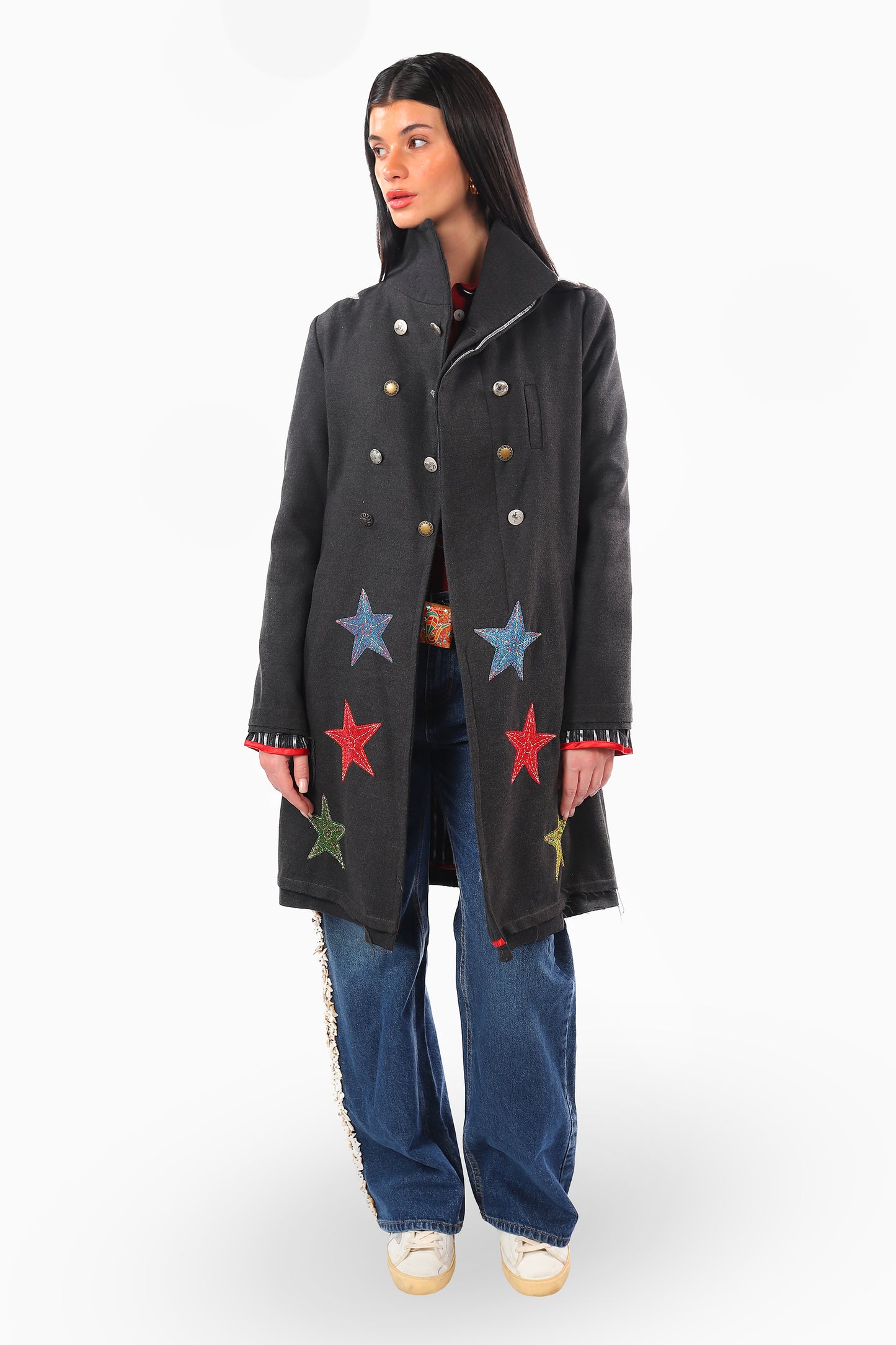 Black Khayameya Cat Coat