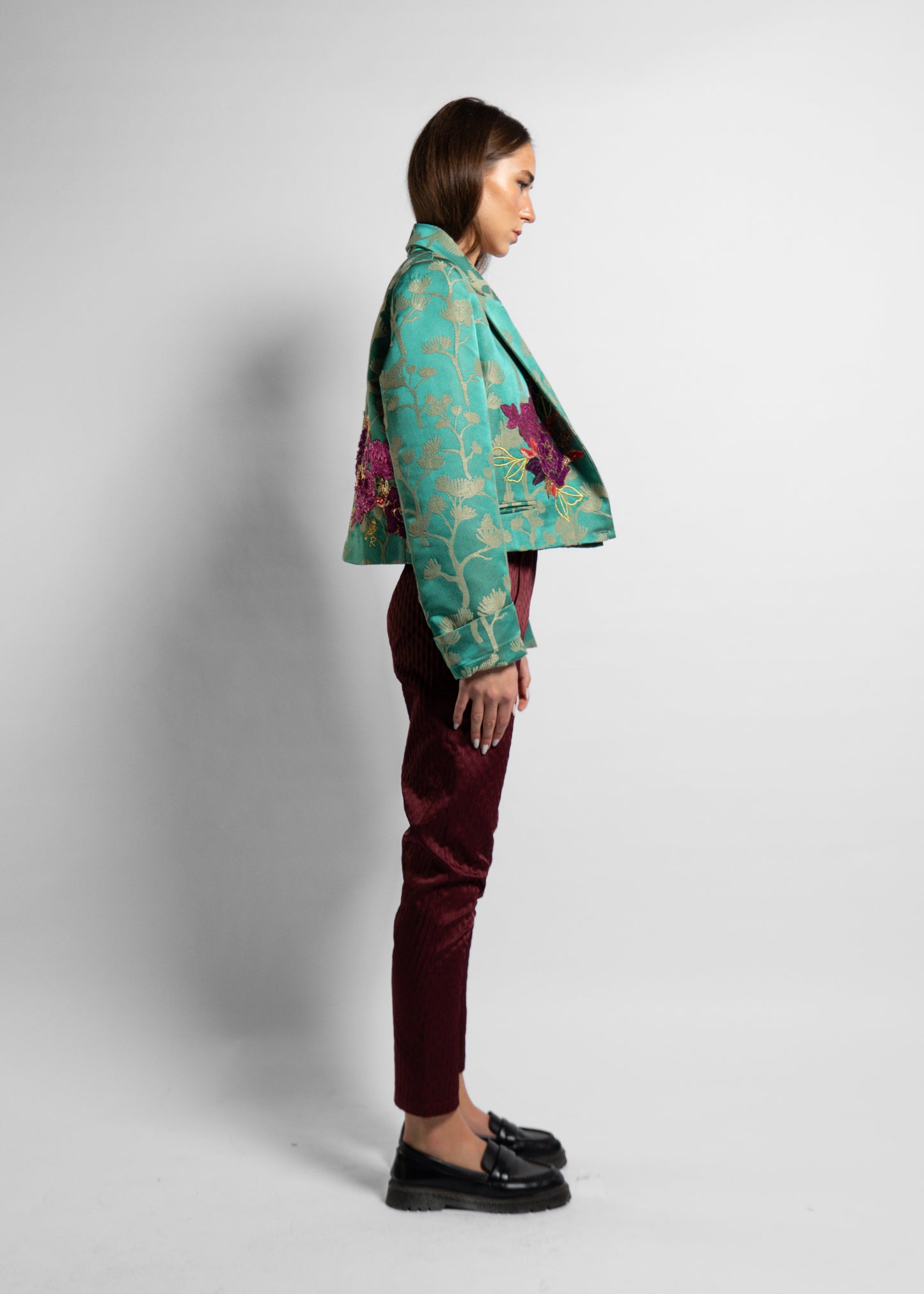 Cropped Blazer 1