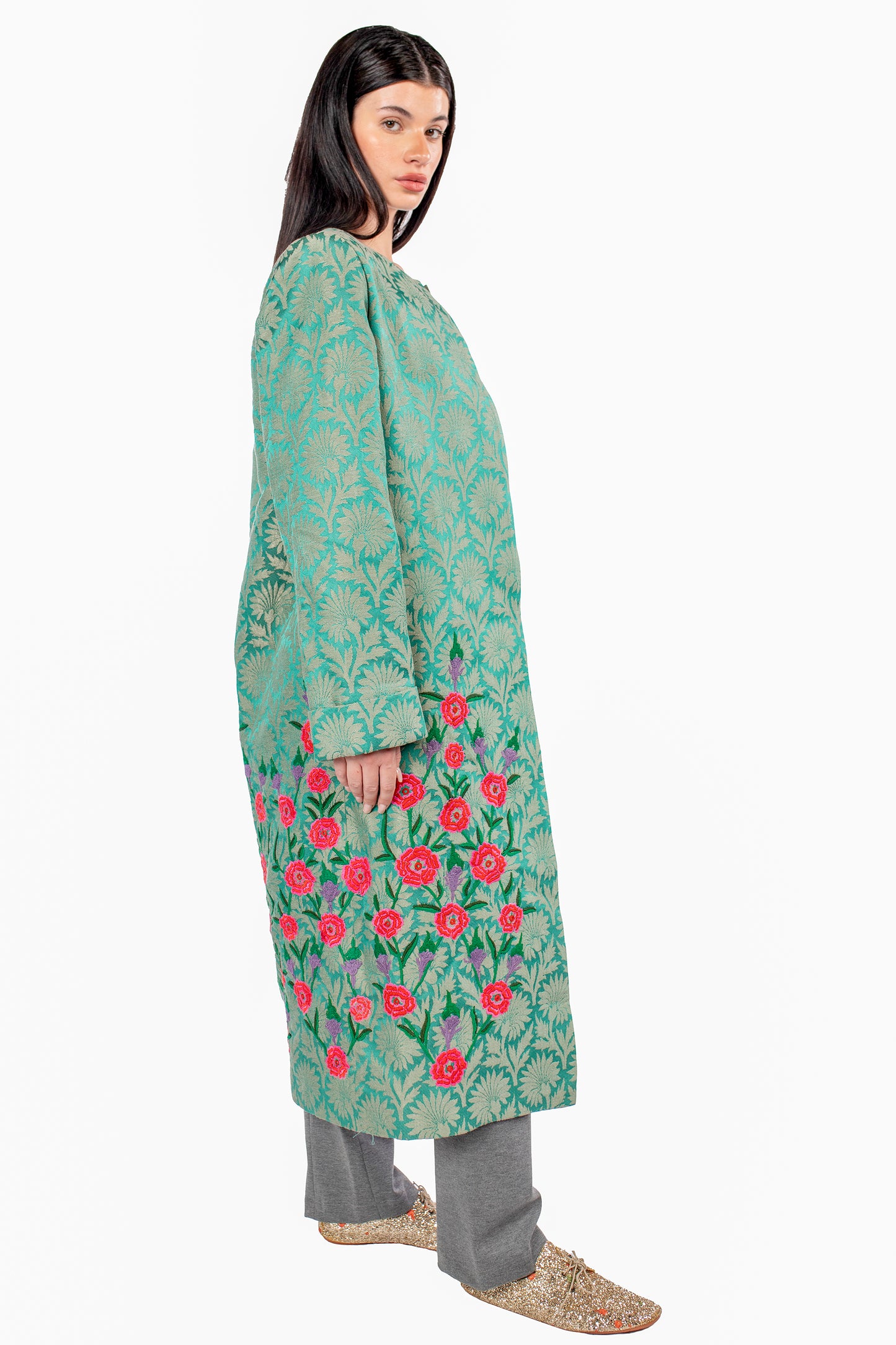 Floral Garden Coat `