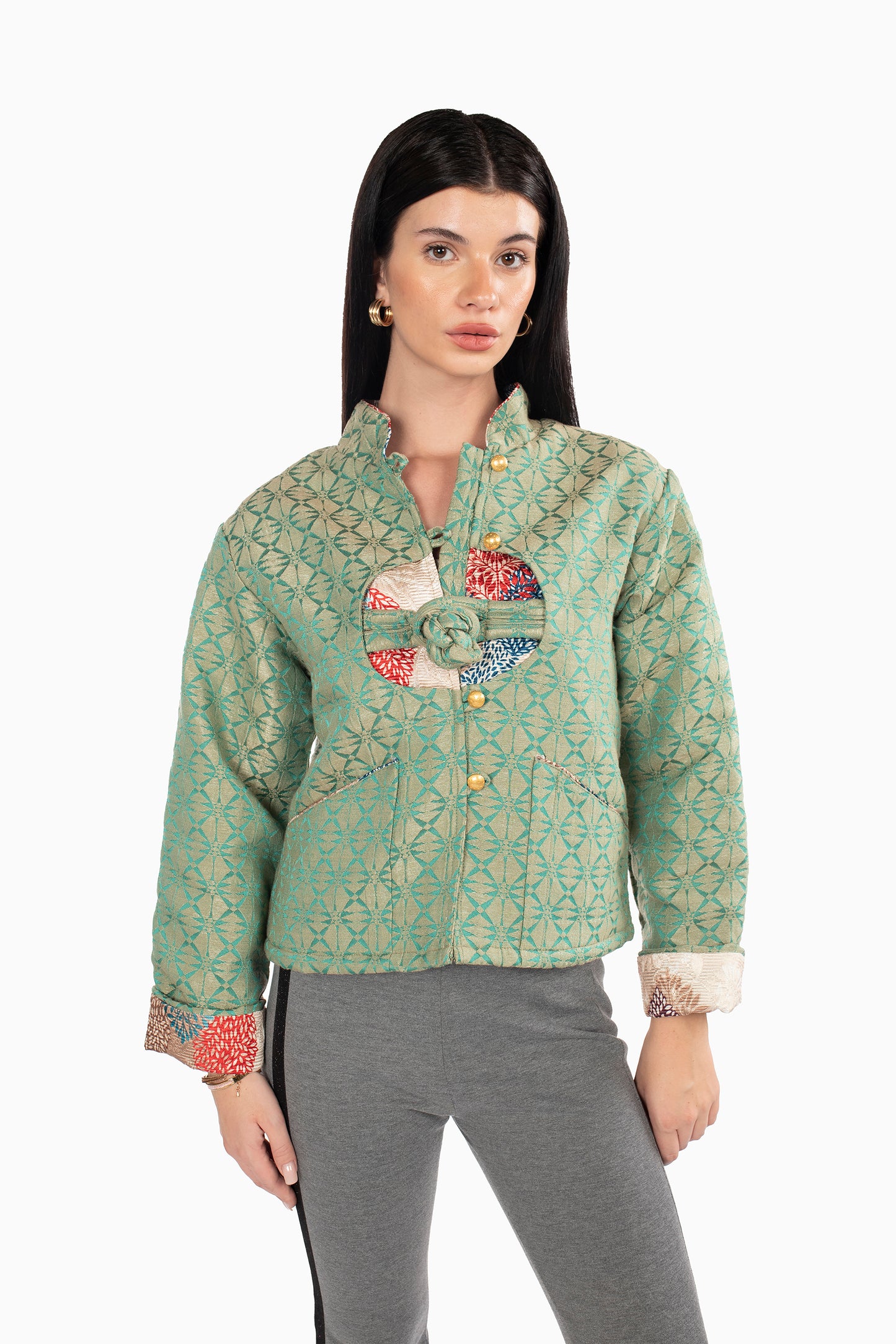 Chinese Jacket Green