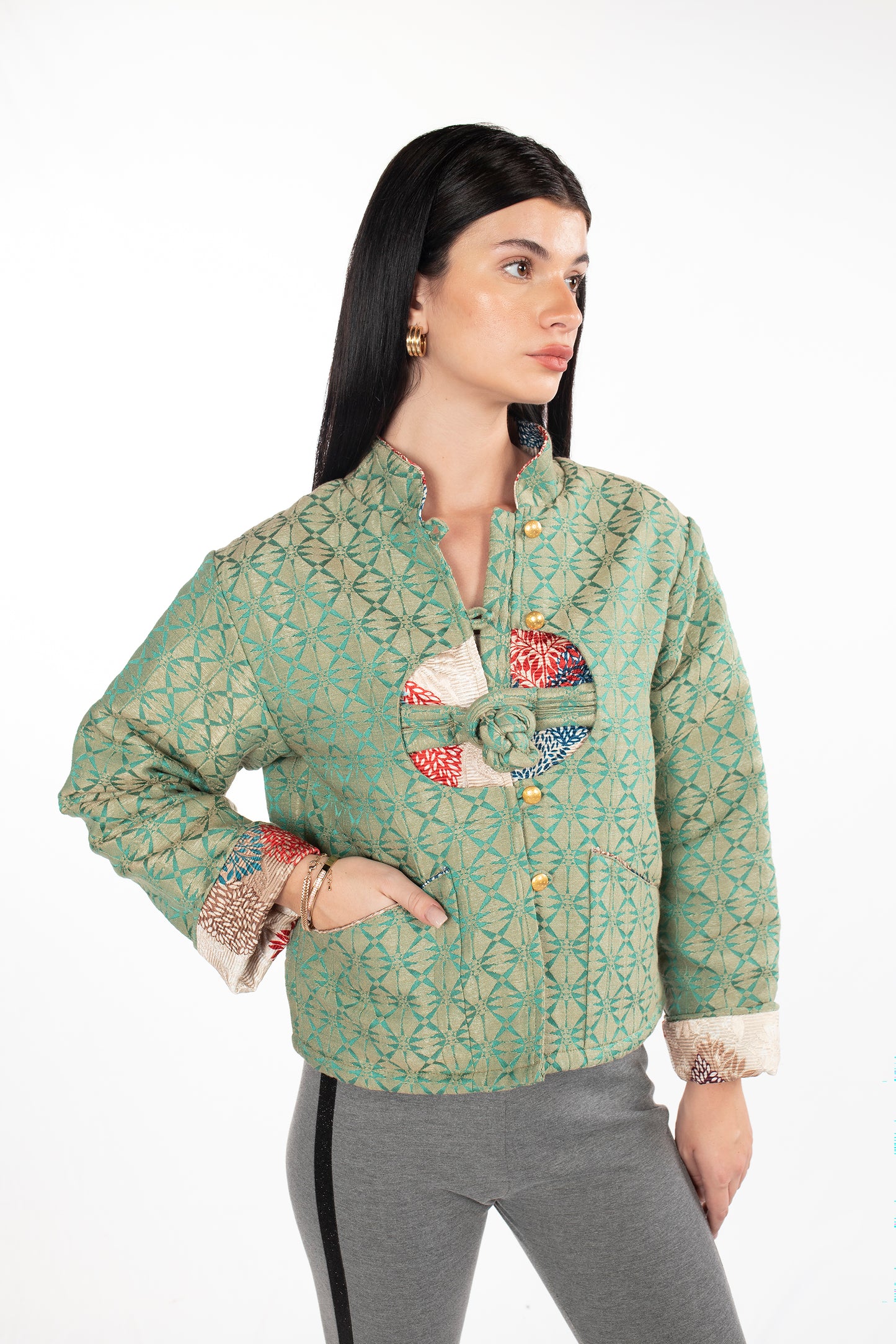 Chinese Jacket Green