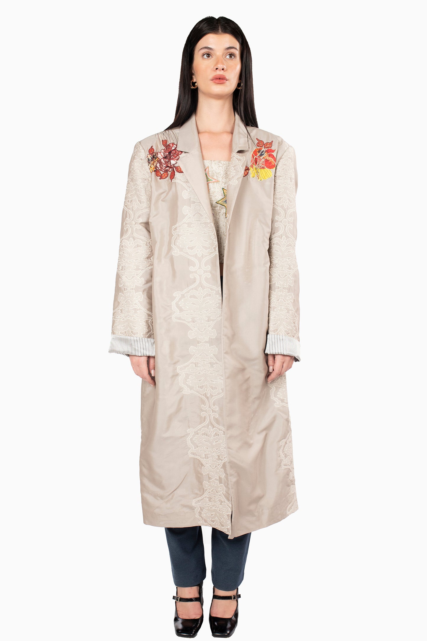 Tan Dragon Coat