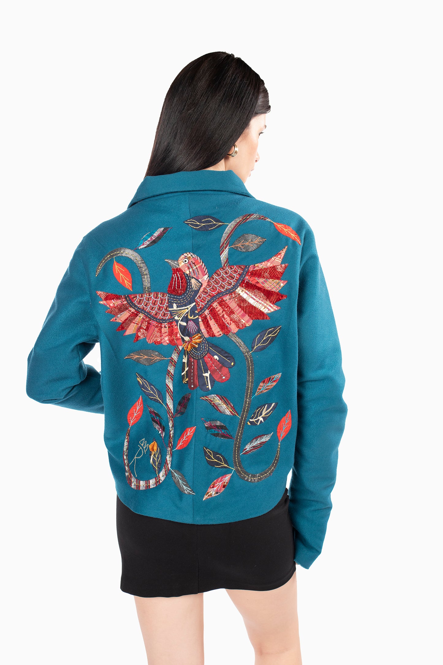Box Jacket Marine Blue