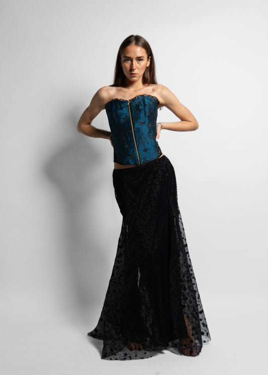 Royal Rock Bustier Blue