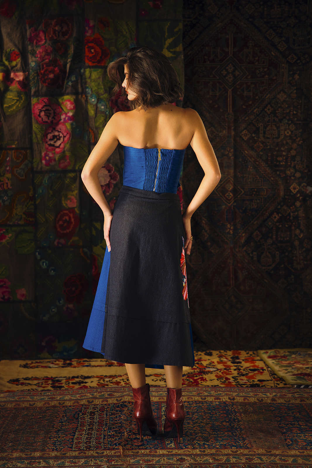 Khayameya Denim Skirt