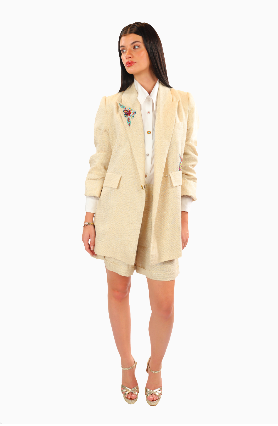 Linen Blazer #1