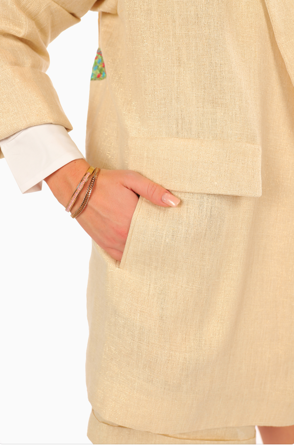 Linen Blazer #1
