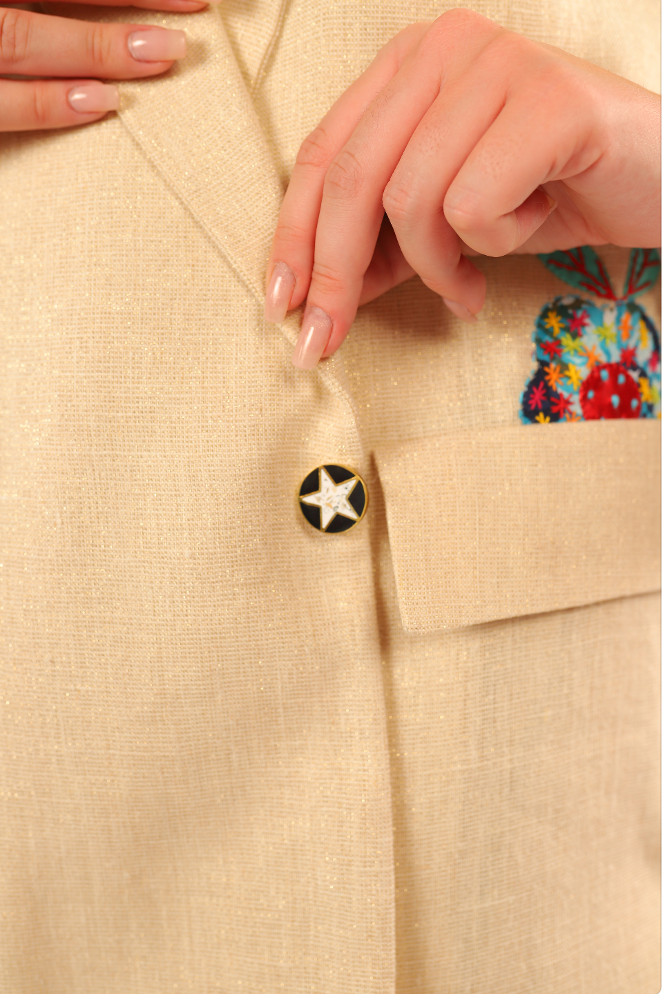 Linen Blazer #1