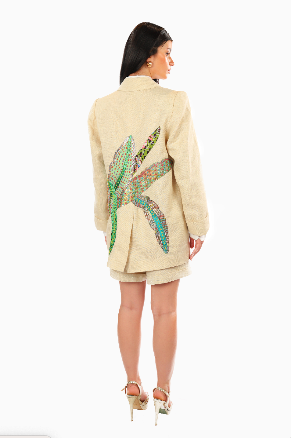Linen Blazer #1