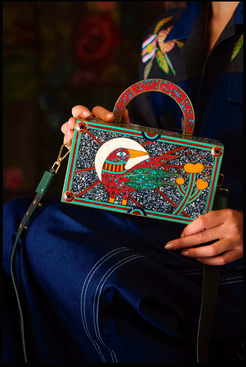 Karima Bag with Bird