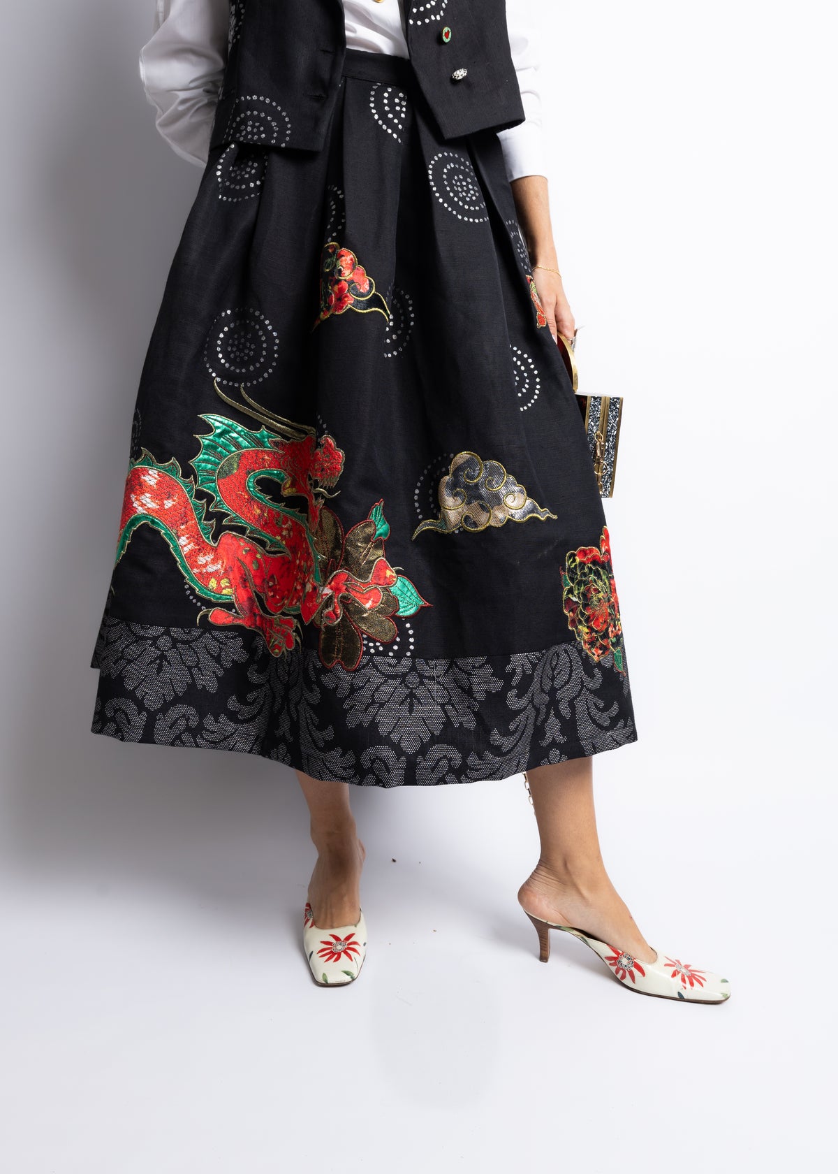 Chinoiserie Full Skirt
