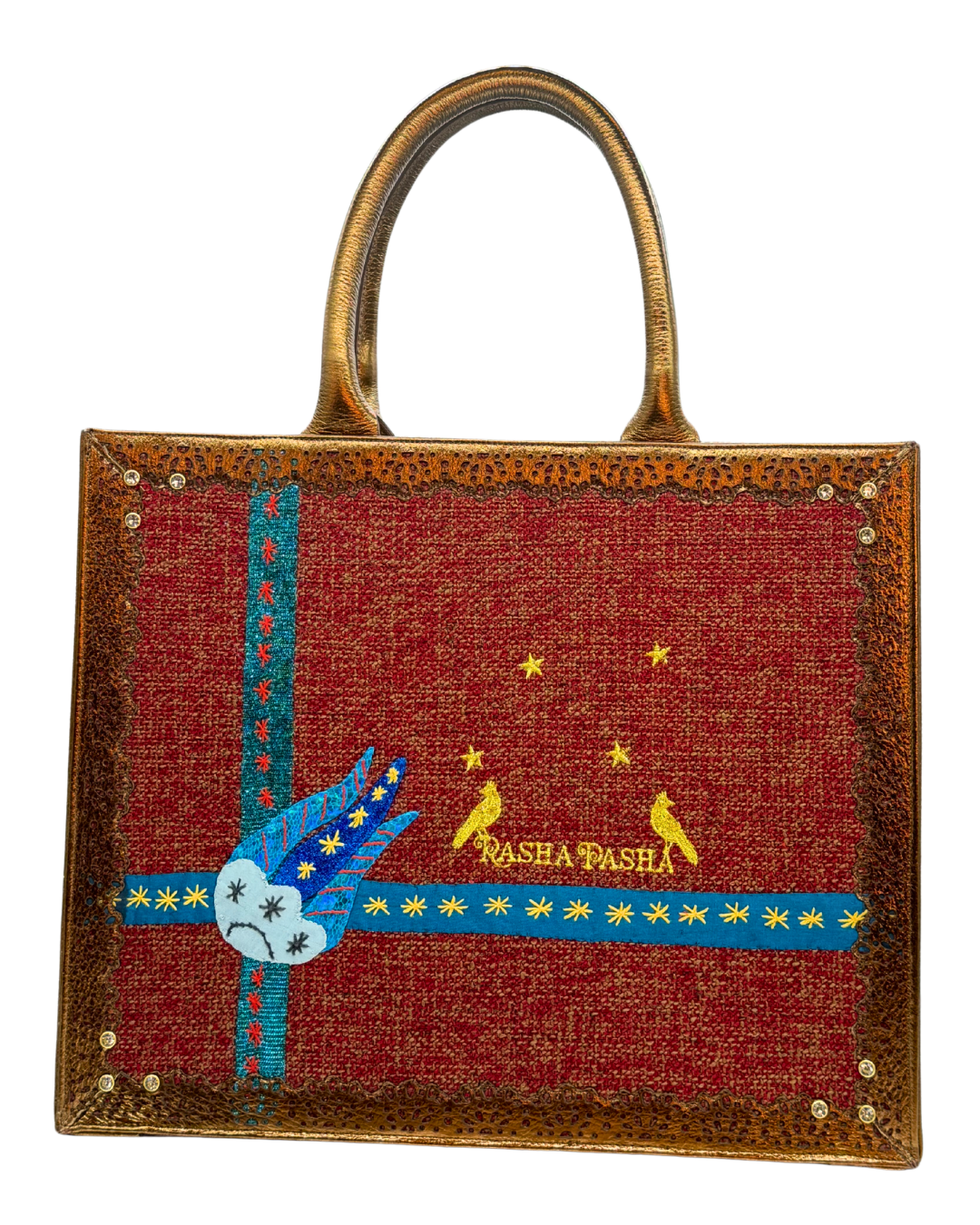 Large Khayameya Bag Birds