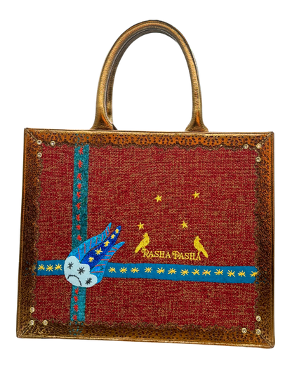 Large Khayameya Bag Birds