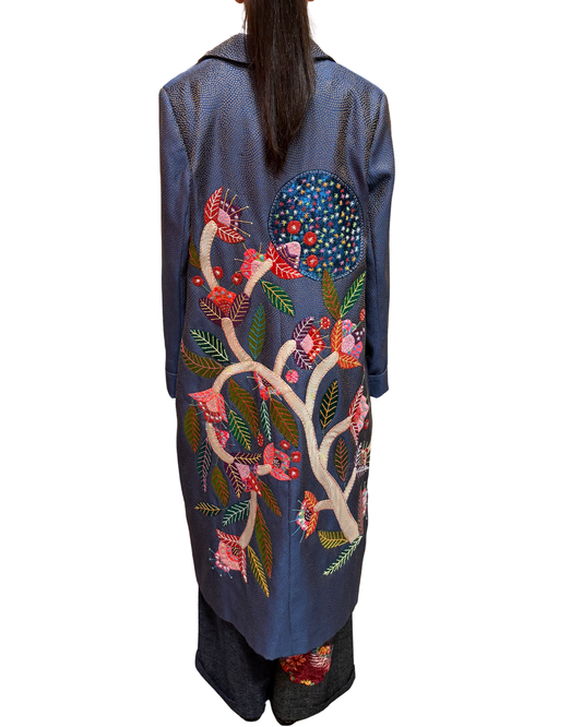 Blue Khayameya Coat