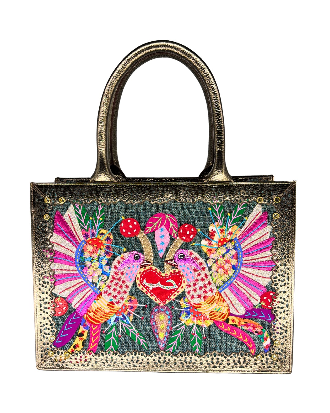 Small Khayameya Bag Birds