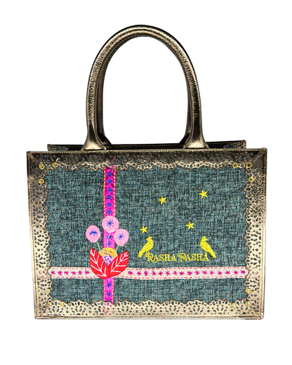 Small Khayameya Bag Birds