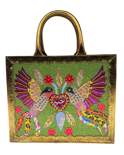 Large Khayameya Bag Birds