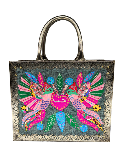 Large Khayameya Bag Birds