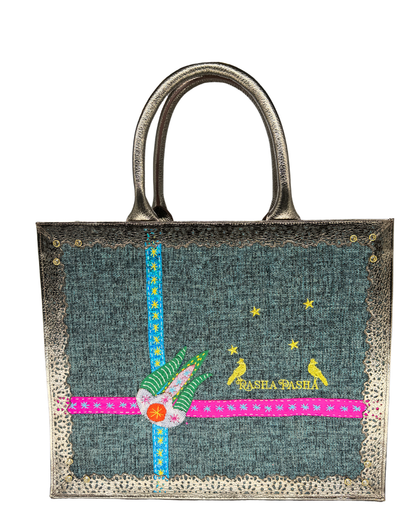 Large Khayameya Bag Birds