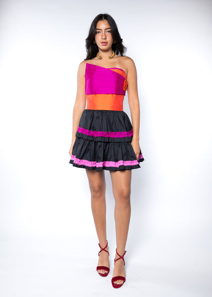 Banat el Yom bustier (straight sash)