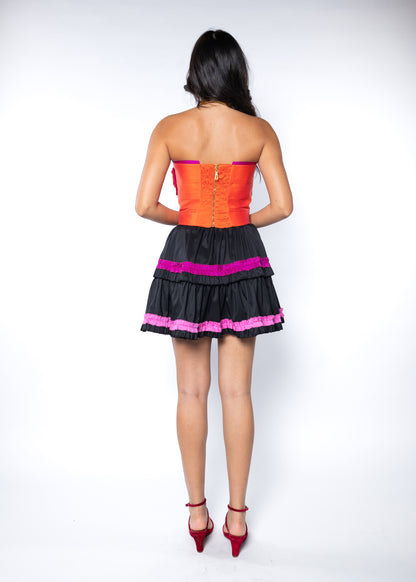 Banat el Yom bustier (straight sash)