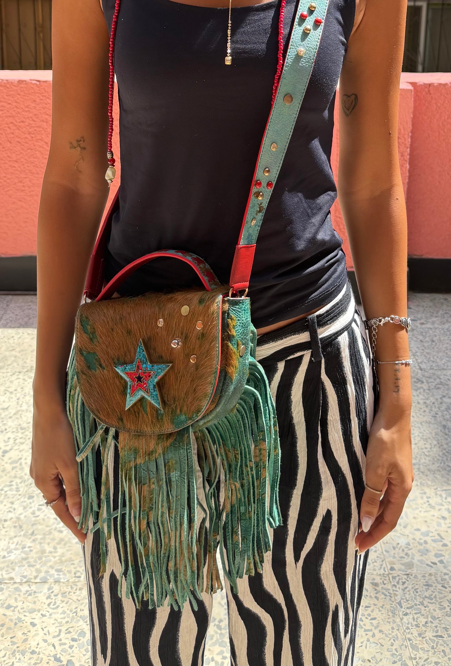 Mini Fringe Bag