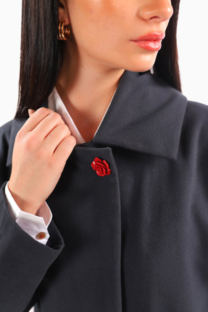 Grey Bird Khayameya Coat