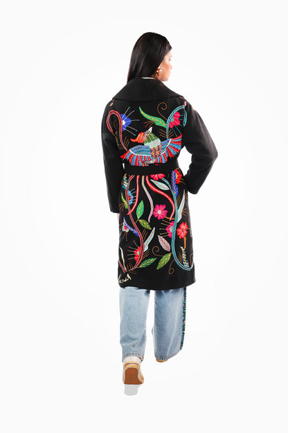 Grey Bird Khayameya Coat