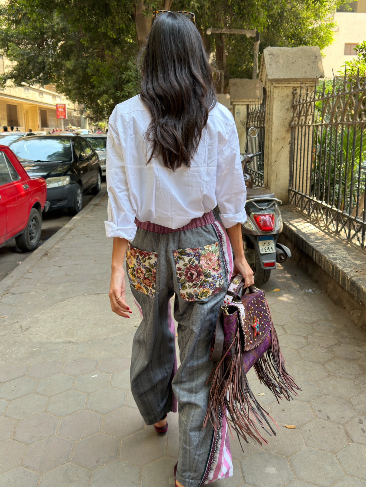 Aladdin Pants Purple