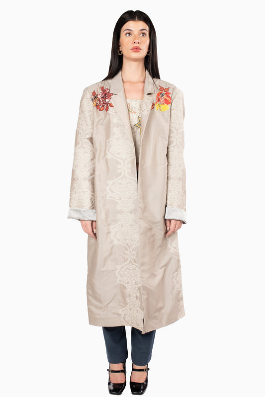 Tan Dragon Coat