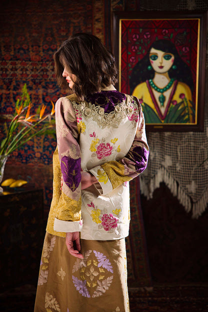 Kharshouf Oversized Blazer (Purple)