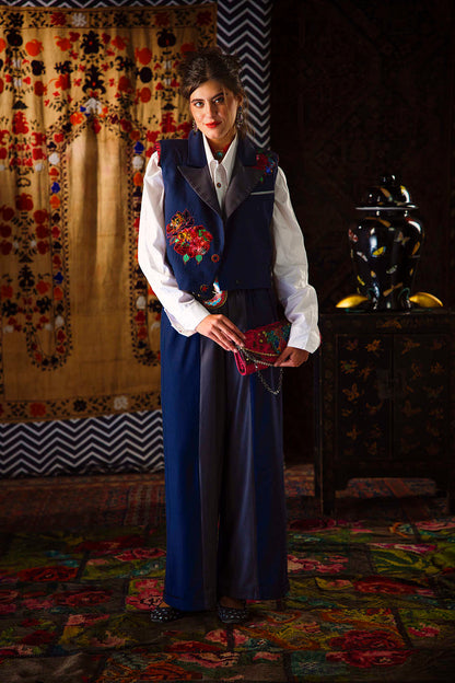 Chinoiserie Suit Oversized Jillet