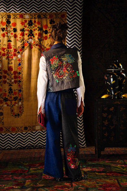 Chinoiserie Suit Oversized Jillet