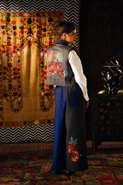 Chinoiserie Suit Oversized Jillet