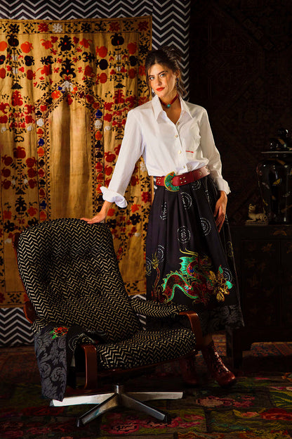 Chinoiserie Full Skirt